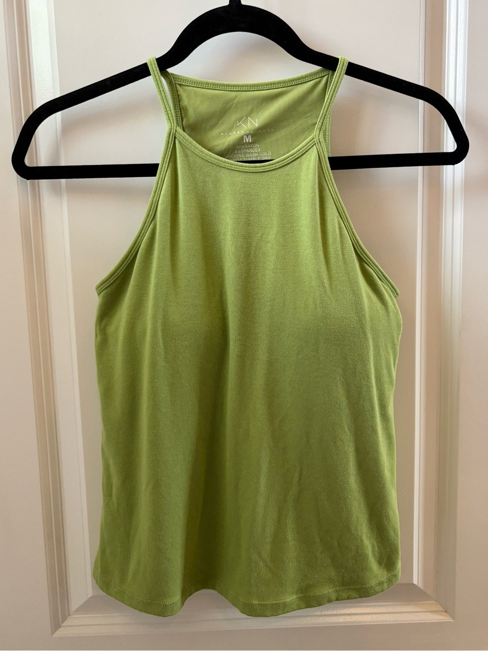 Klassy Network High Neck Full Length Brami Tank Limited Edition Kiwi Green